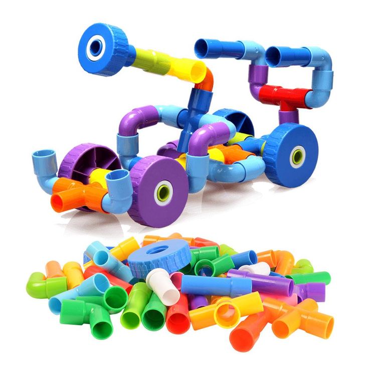 Kids Educational Pipe Building Blocks Set