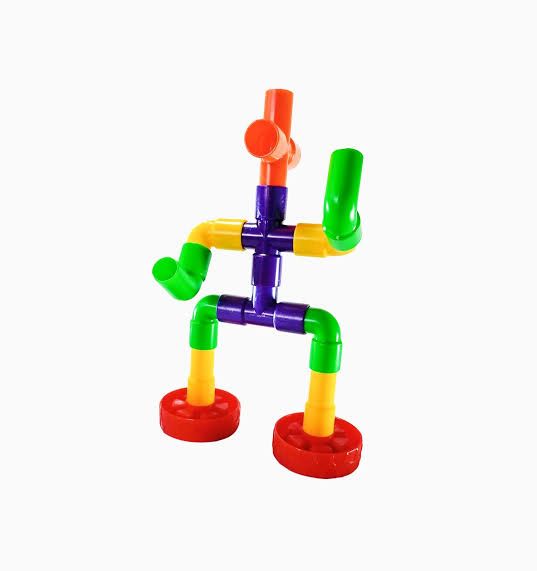 Kids Educational Pipe Building Blocks Set