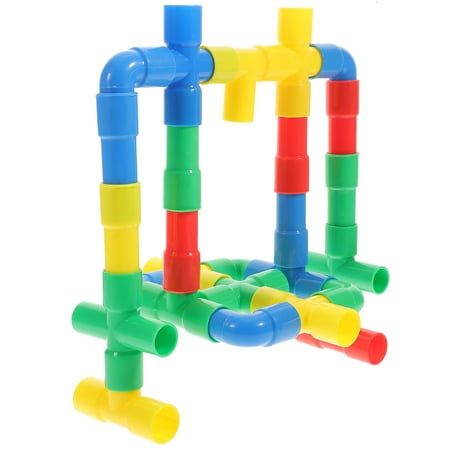 Kids Educational Pipe Building Blocks Set